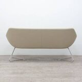 Allermuir Open sofa in beige fabric