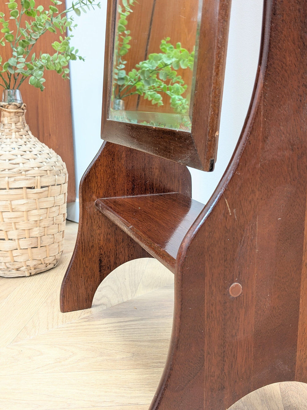 Vintage full-length mirror