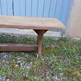 Antique farm bench