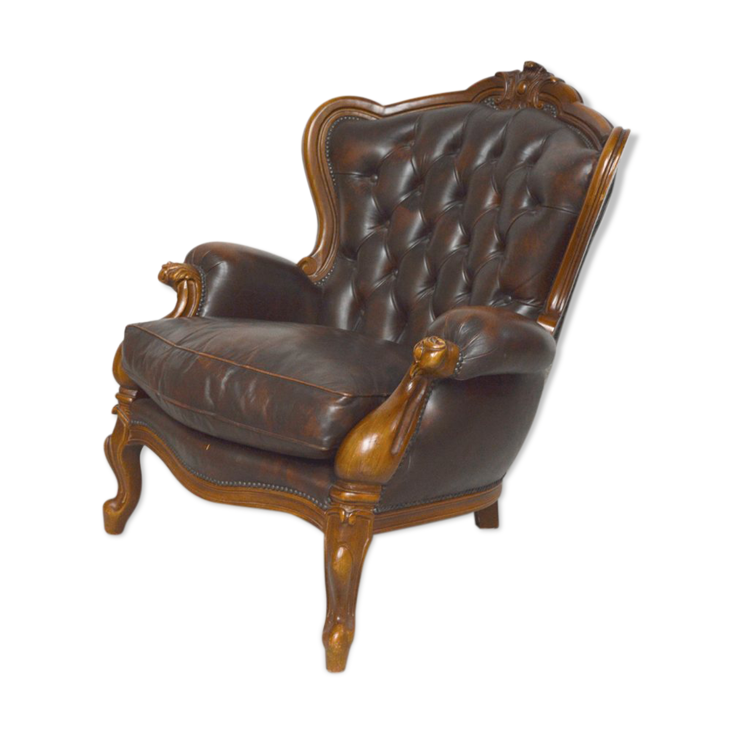 Chesterfield Vignozzi armchair, 1970