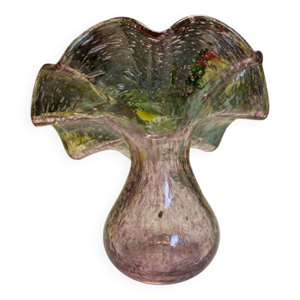 Pink corolla vase