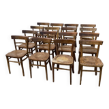 Set of 16 bistro chairs