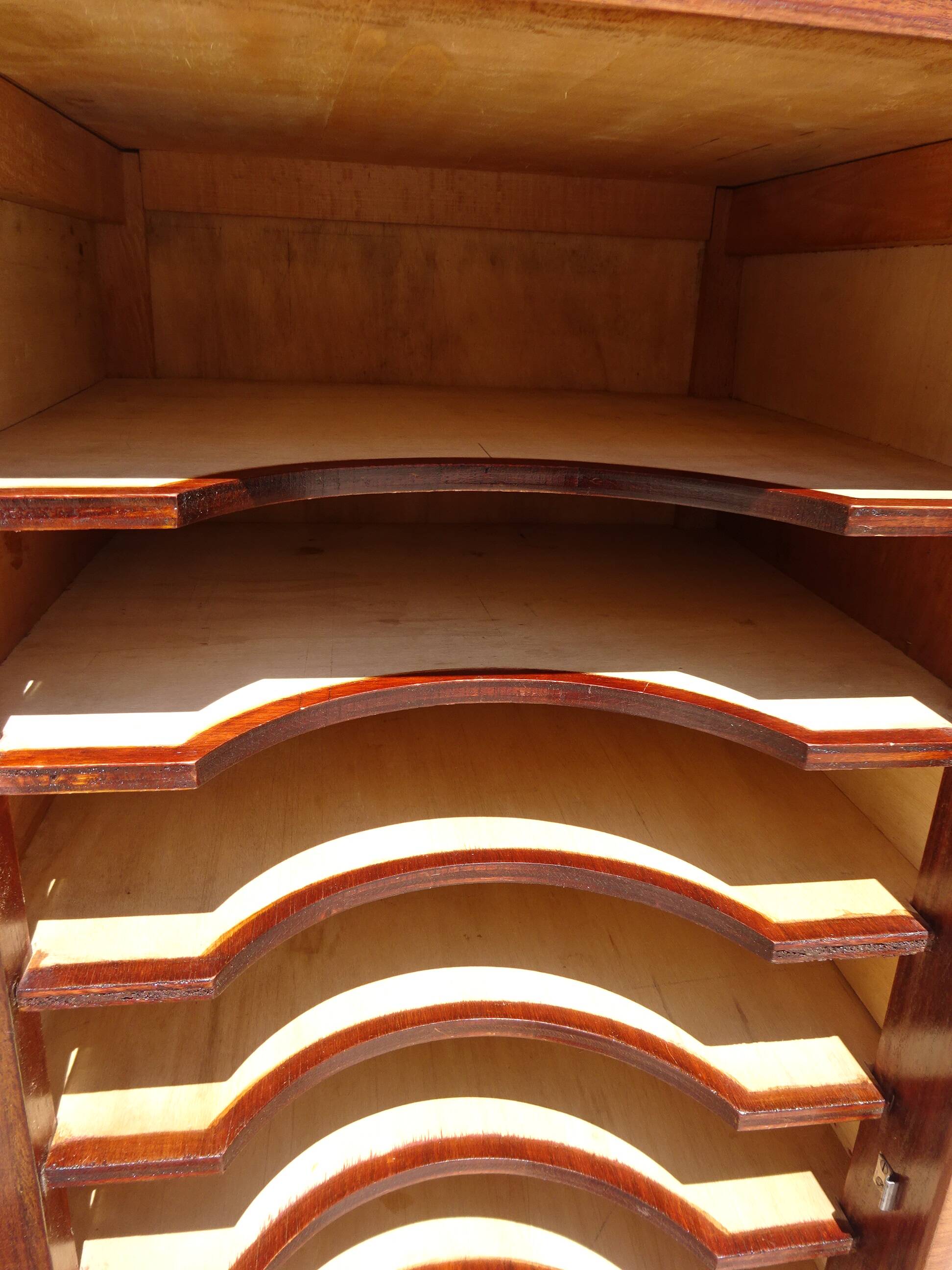Art Deco column furniture, filing cabinet
