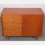 Wooden chest of drawers produced by Drevozpracujici podnik, 1960