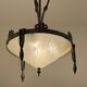 Art Deco chandelier from the 1930s.