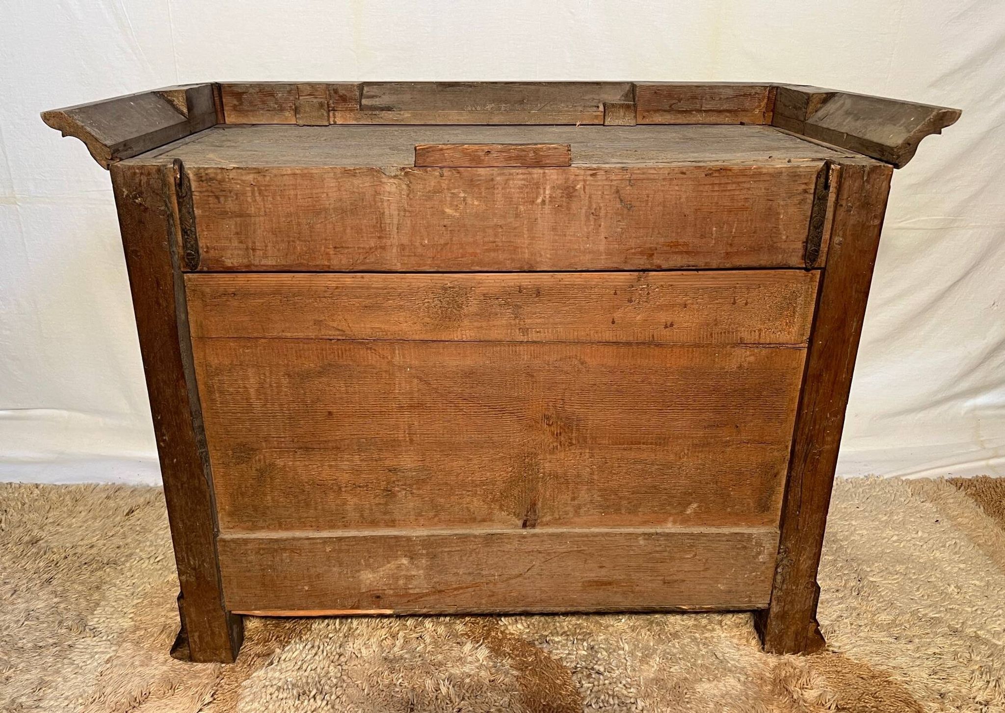Panetière XIXem Louis Philippe en noyer, buffet, rangement