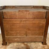 19th century Louis Philippe panetière in walnut, sideboard, storage