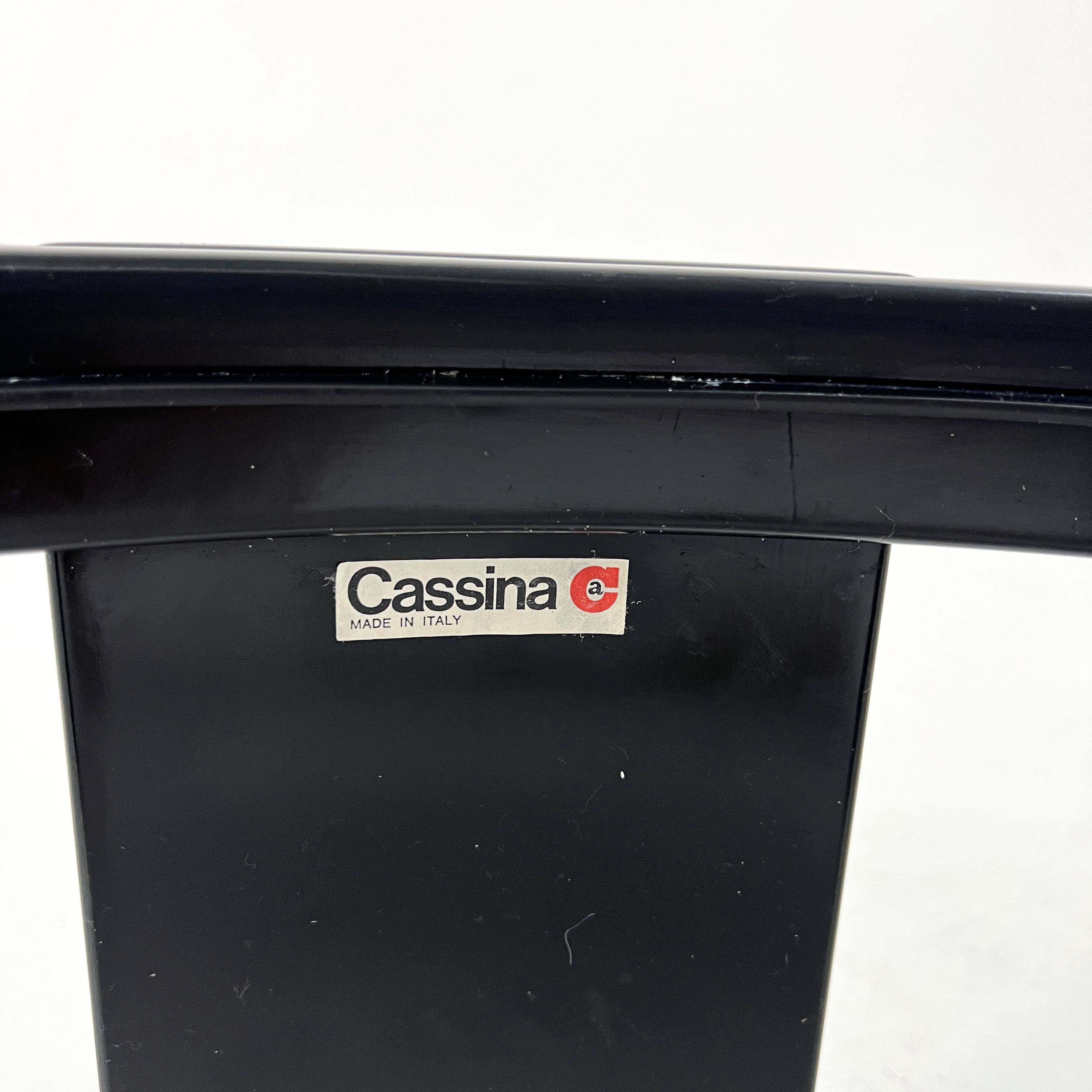 Set of 2 large reversible nesting tables by G. Frattini for Cassina, 70