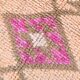 Pink Brown Vintage Runner Rug 94x299Cm