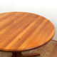 Table danoise en teck extensible, années 1960