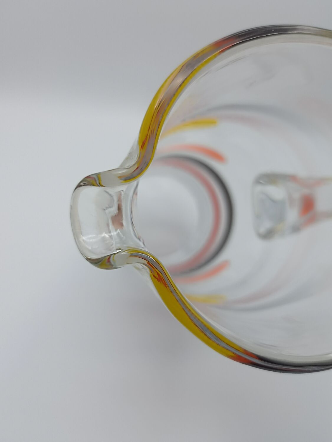 Carafe and 6 glasses 70s