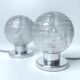 Pair Vintage Space Age Table Lamps from Doria