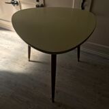 Vintage coffee table tripod feet compass