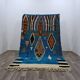 Large Moroccan rug made of natural wool, dimensions 250x150 cm, handmade.