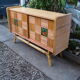 Rattan/vintage wicker sideboard 50/60