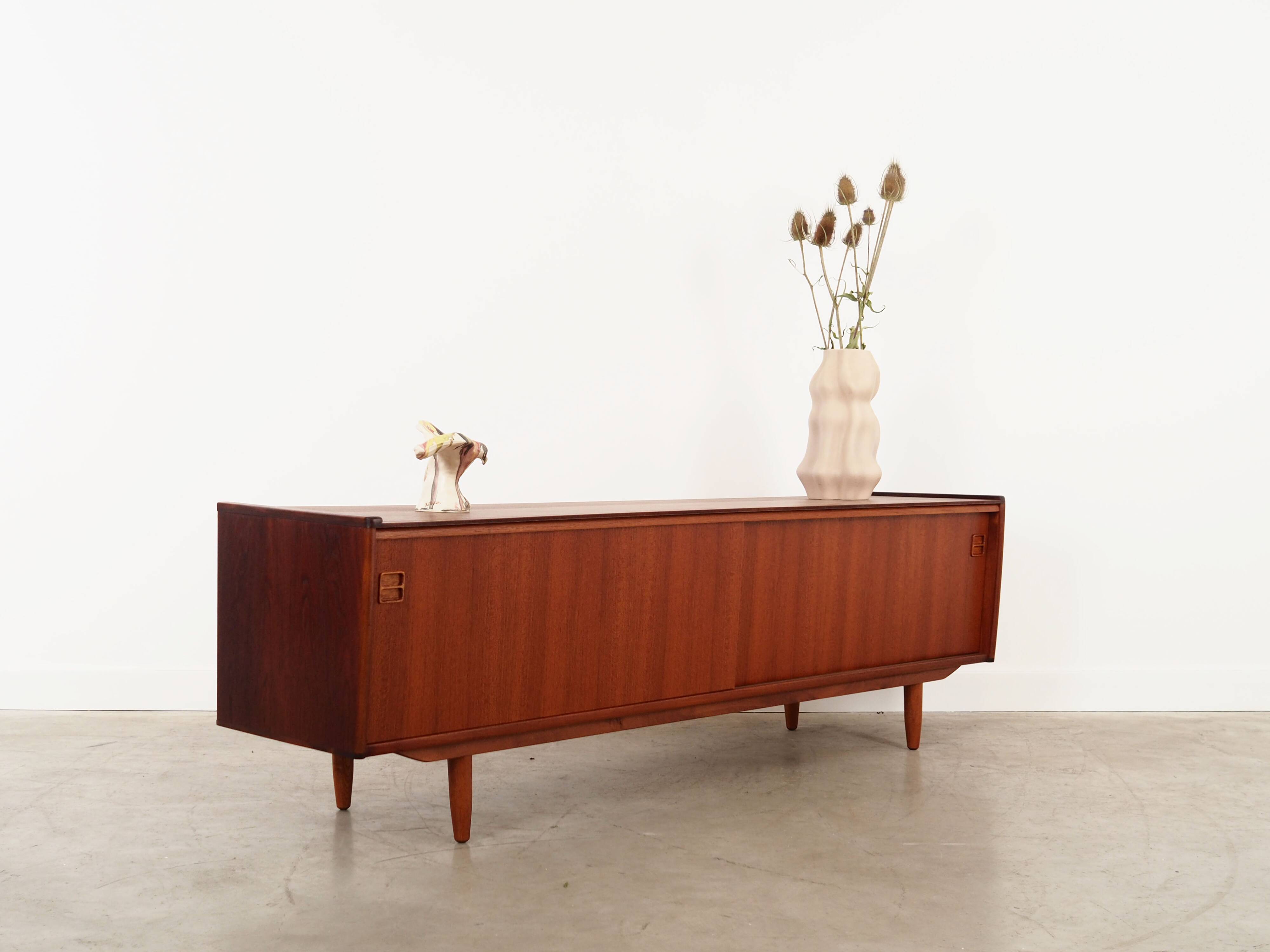 Teak sideboard, Danish design, 1970s, manufacturer: Aerthoj Jensen & Molhol