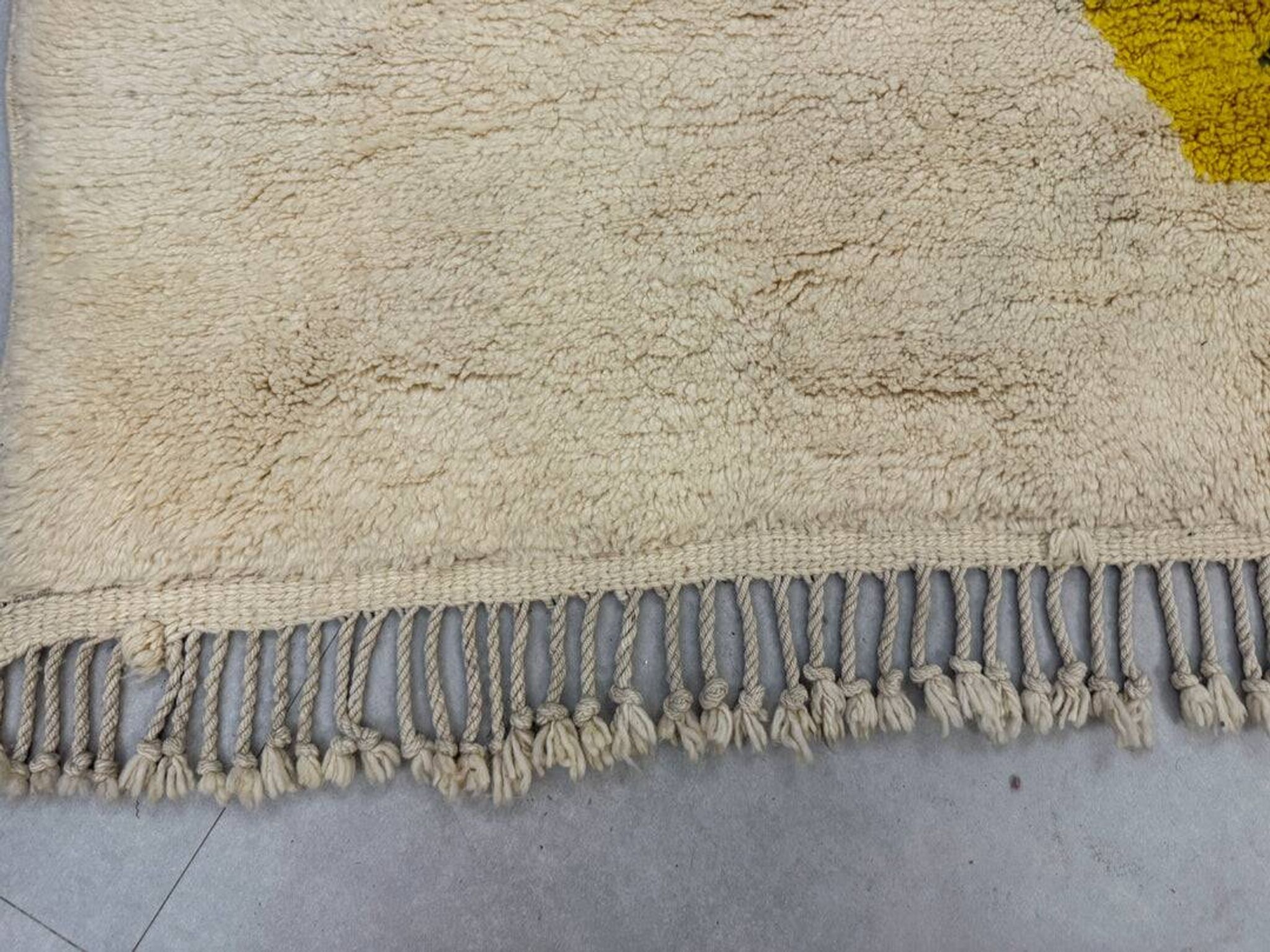 Tapis Beni Ourain sur mesure 3/2 m- Tapis en laine marocaine