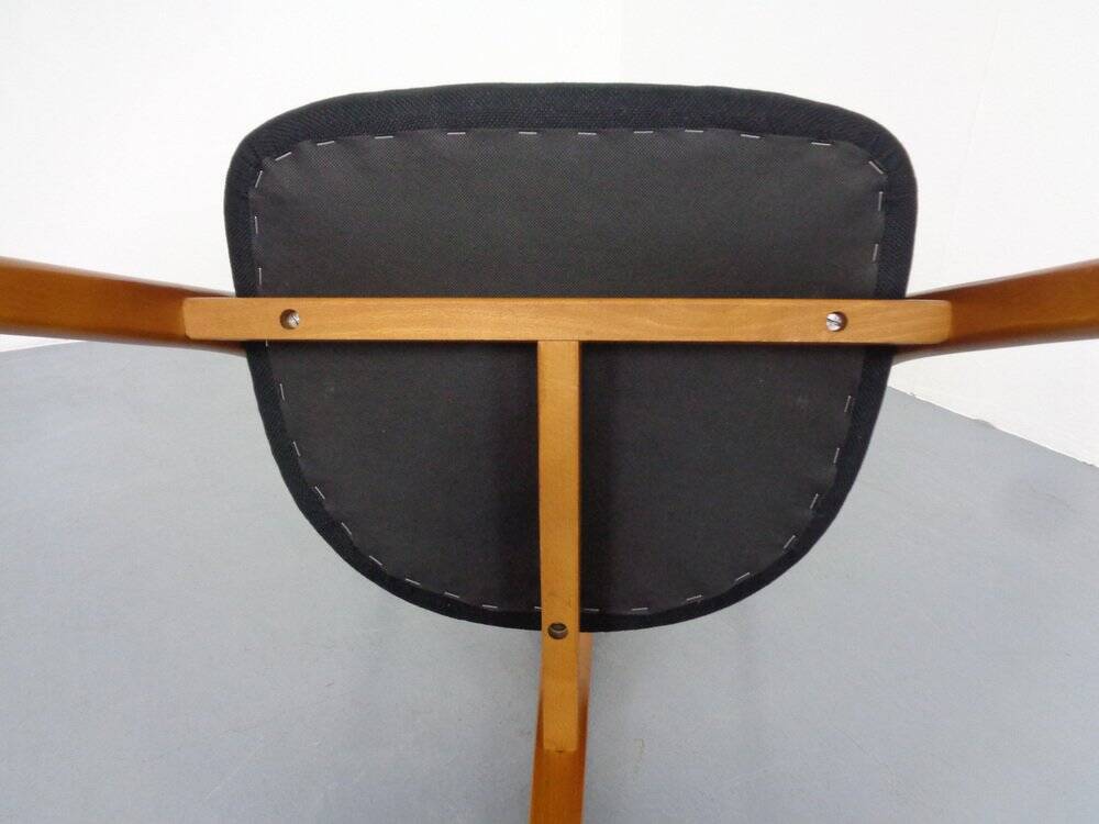 Mid-Century Tripod Beech Chair, 1960s