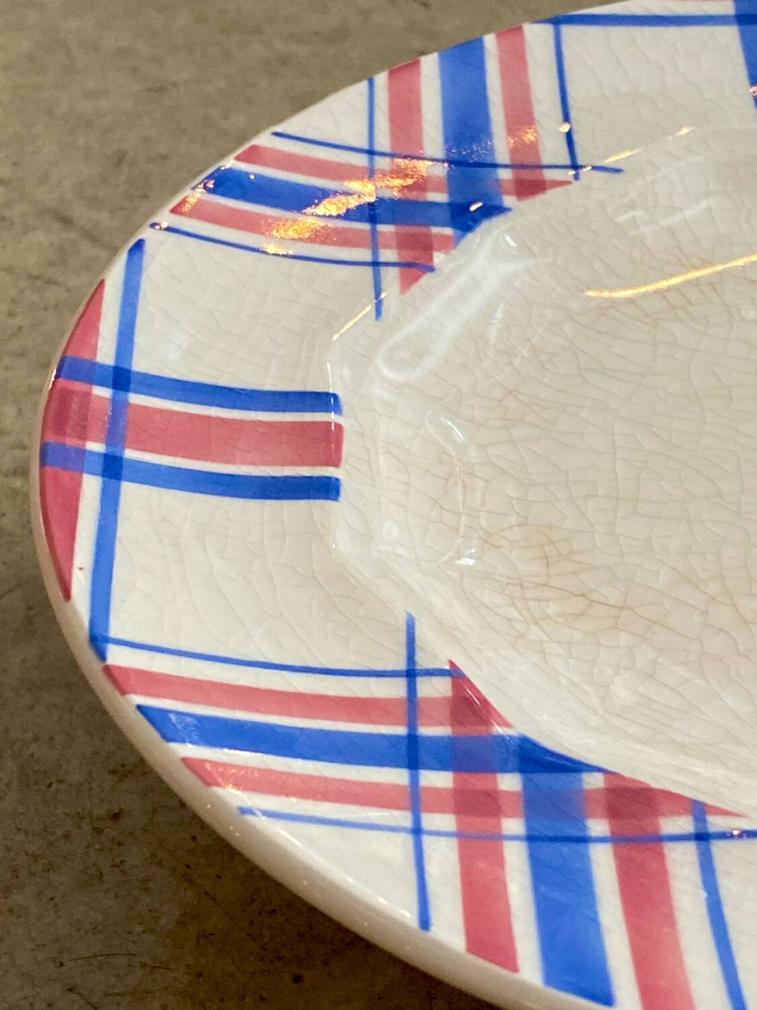 Set of porcelain dishes