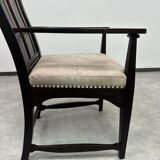 Art Deco office chair in the style of Charles Rennie Mackintosh.