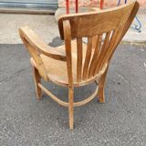 Child office armchair called "American" in oak circa 1920
