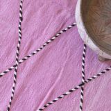 Pink Kilim Rug - 245 x 171 cm