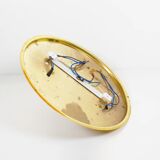 Grand lampadaire en verre de Murano par La Murrina