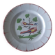 Antique plate with birds