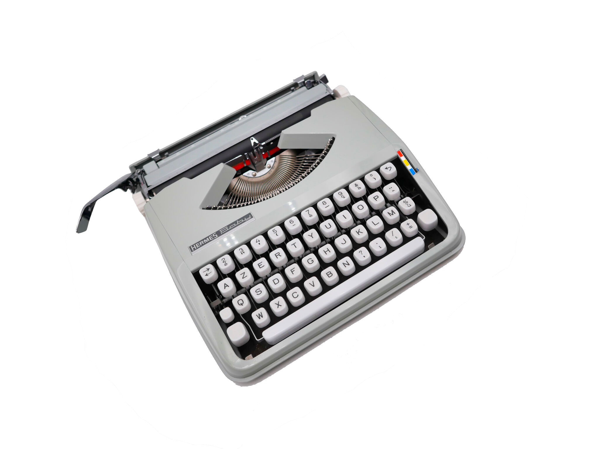 Hermes Baby Blue Pastel Typewriter Revised Ribbon New