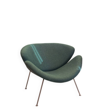 Vintage Orange Slice Armchair Artifort Pierre Paulin