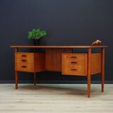 TEAK WRITING DESK DANISH DESIGN 60 70 RETRO