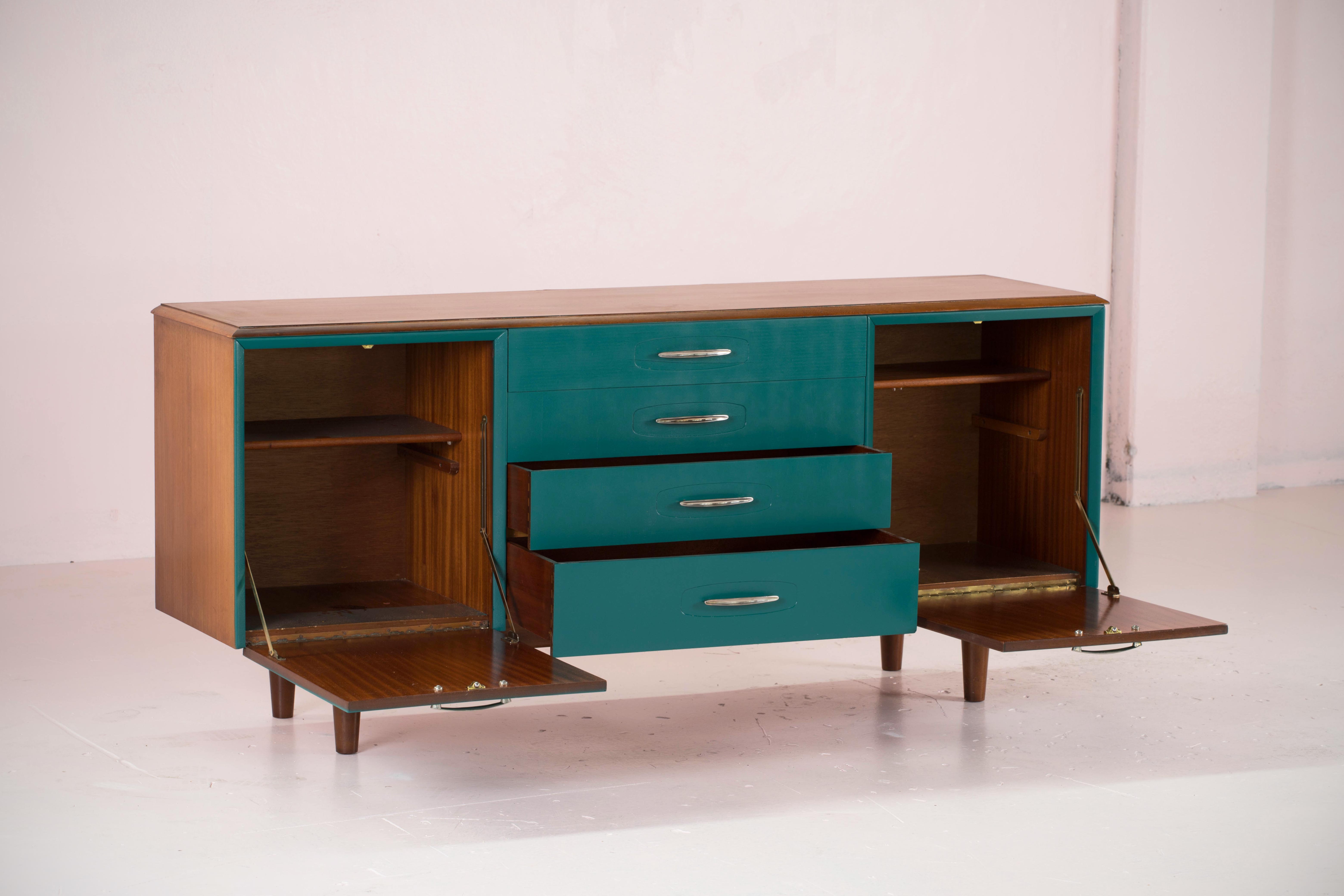 Vintage scandinavian enfilade from the 1960s