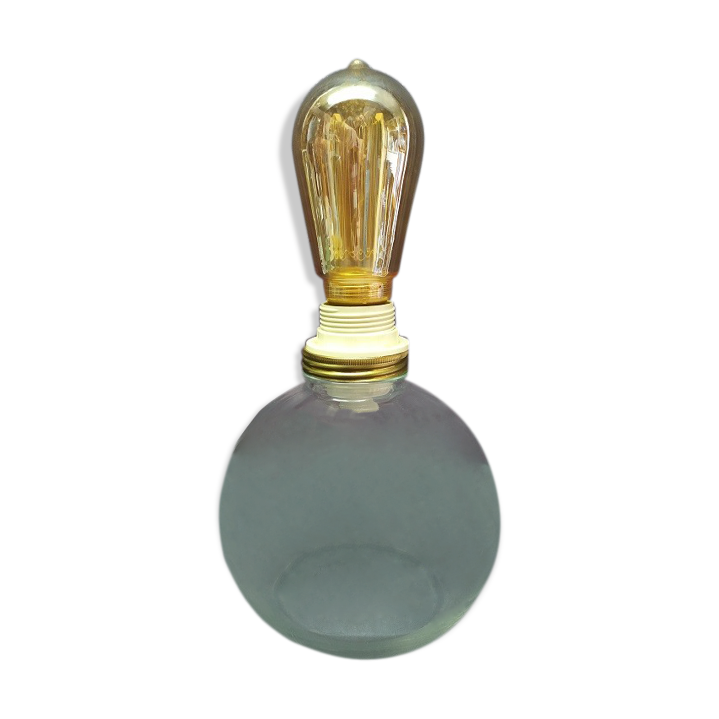Original bedside lamp glass ball