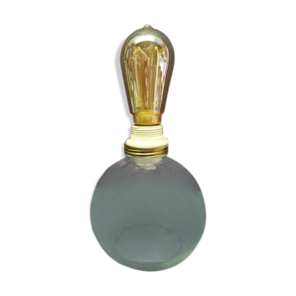 Lampe de chevet originale boule en verre