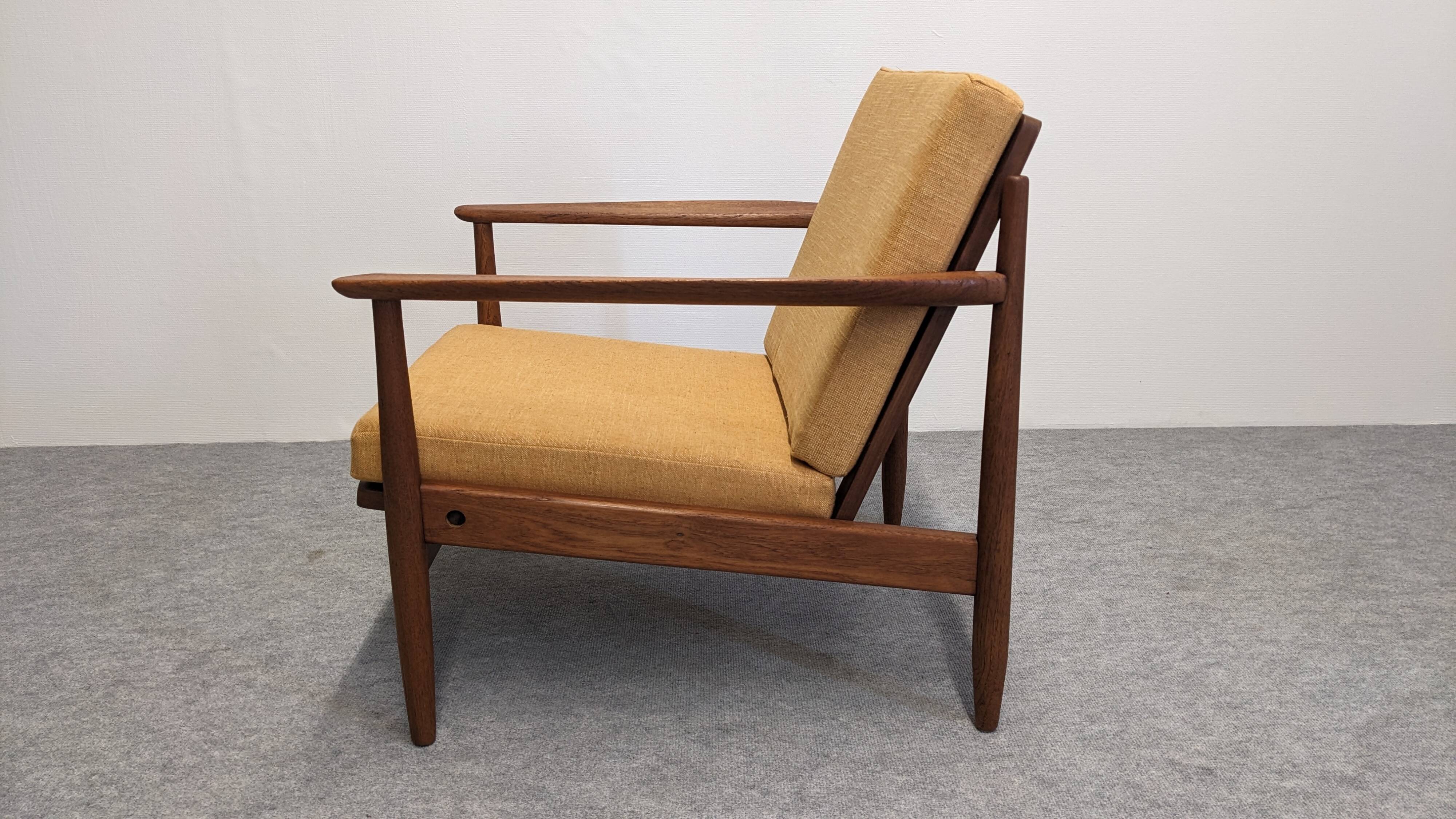 Danish teak armchair, 50s-60s