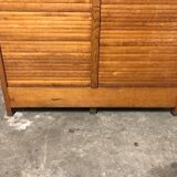 Notary oak filing cabinet