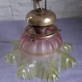 Art deco bronze lamp