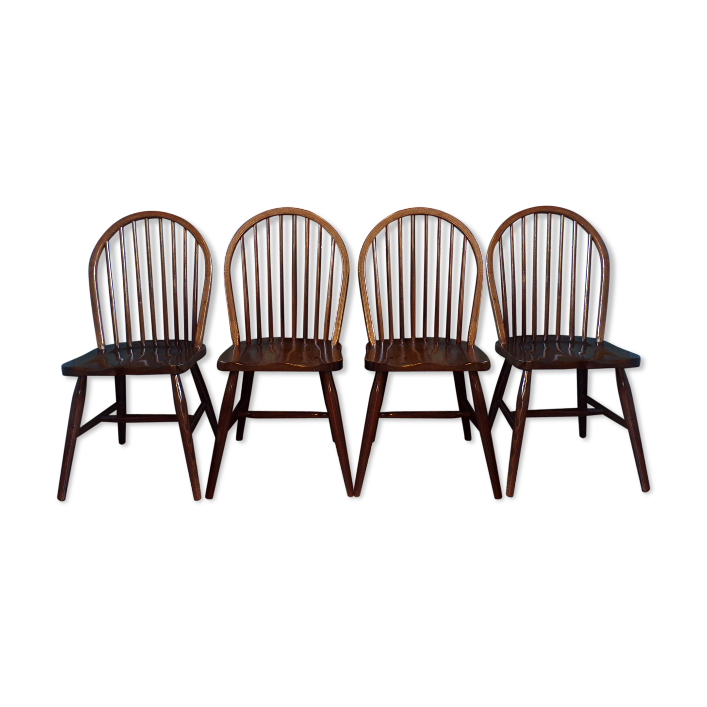 Set of 4 Windsor chairs