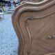 Lit style Louis XV en noyer (1 personne)