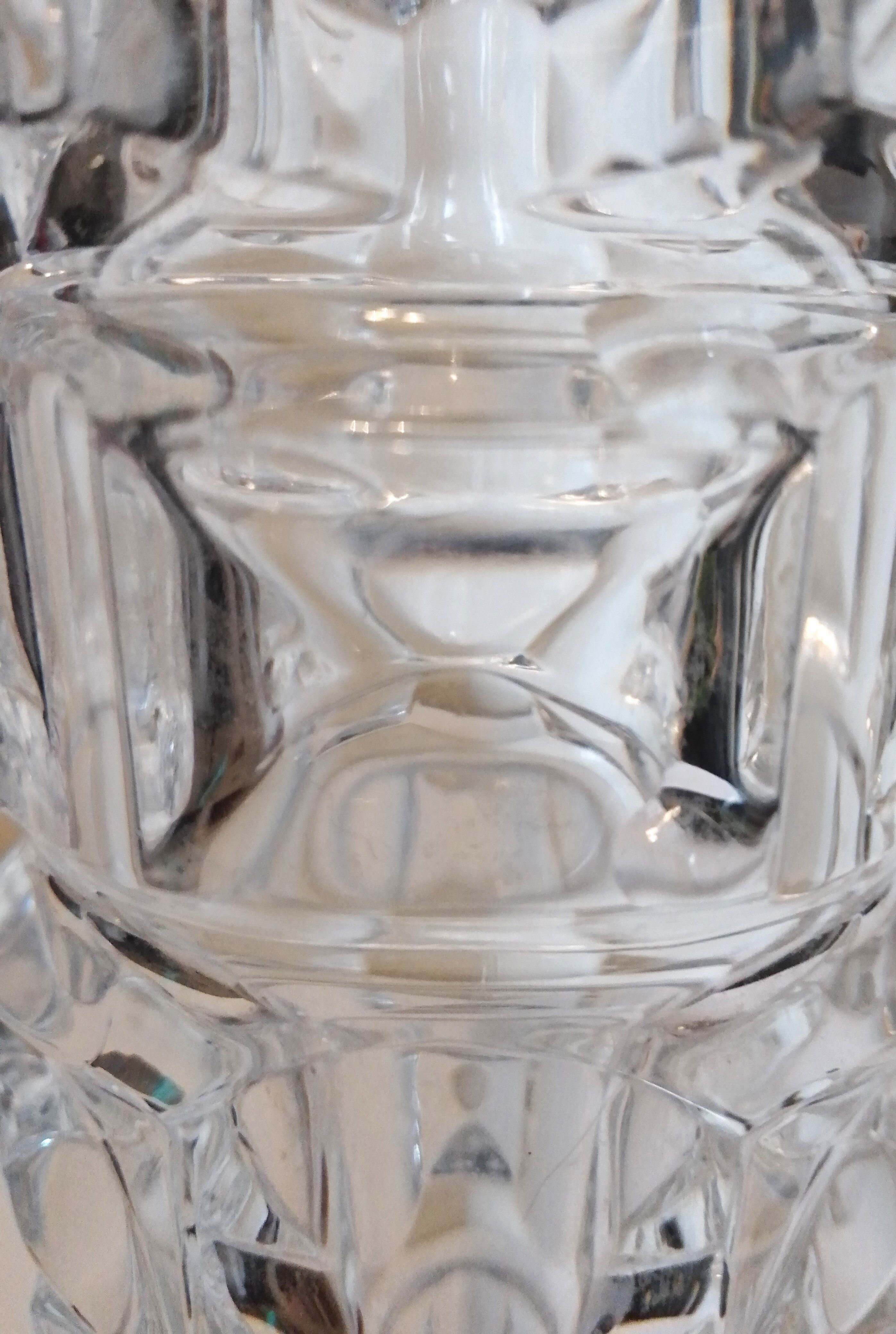 Crystal vase of Arques 70s