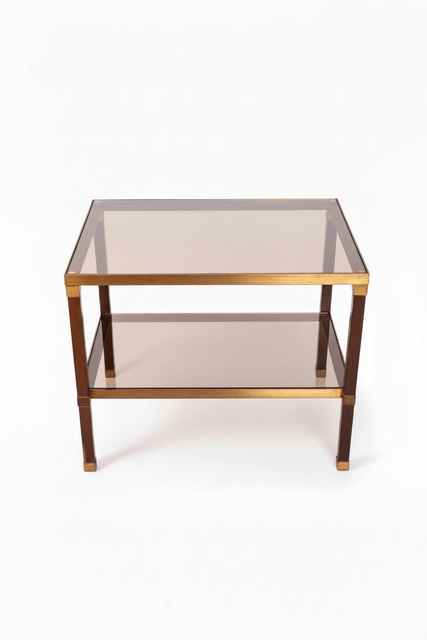 Pierre Vandel, coffee table with two tops