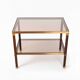 Pierre Vandel, coffee table with two tops