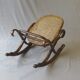 Repose pieds Thonet 1900, canné
