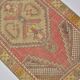 Orange & Red Turkish Wool Rug sku 2490