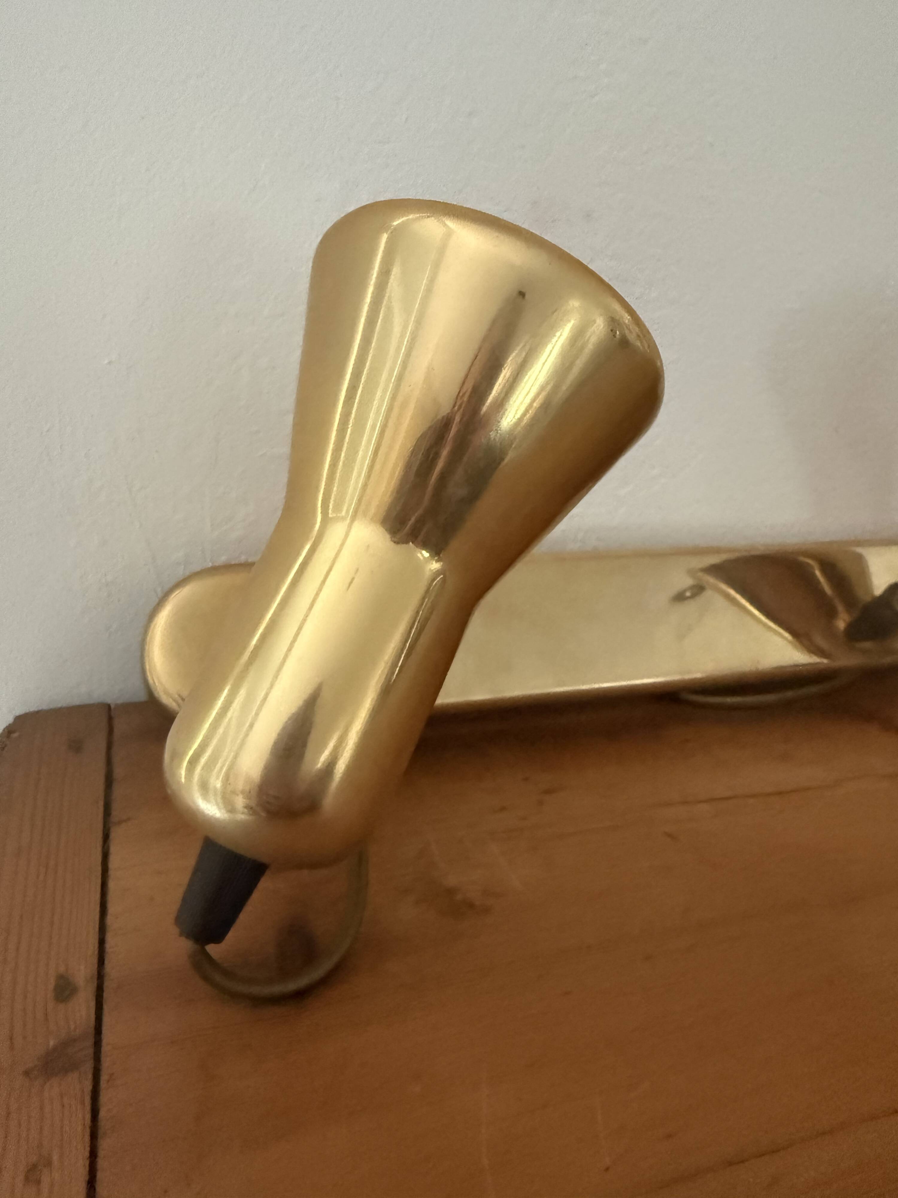 Vintage double spot wall light