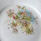 Antique plate with cherry blossom decoration