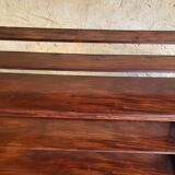 Mahogany wall shelf
