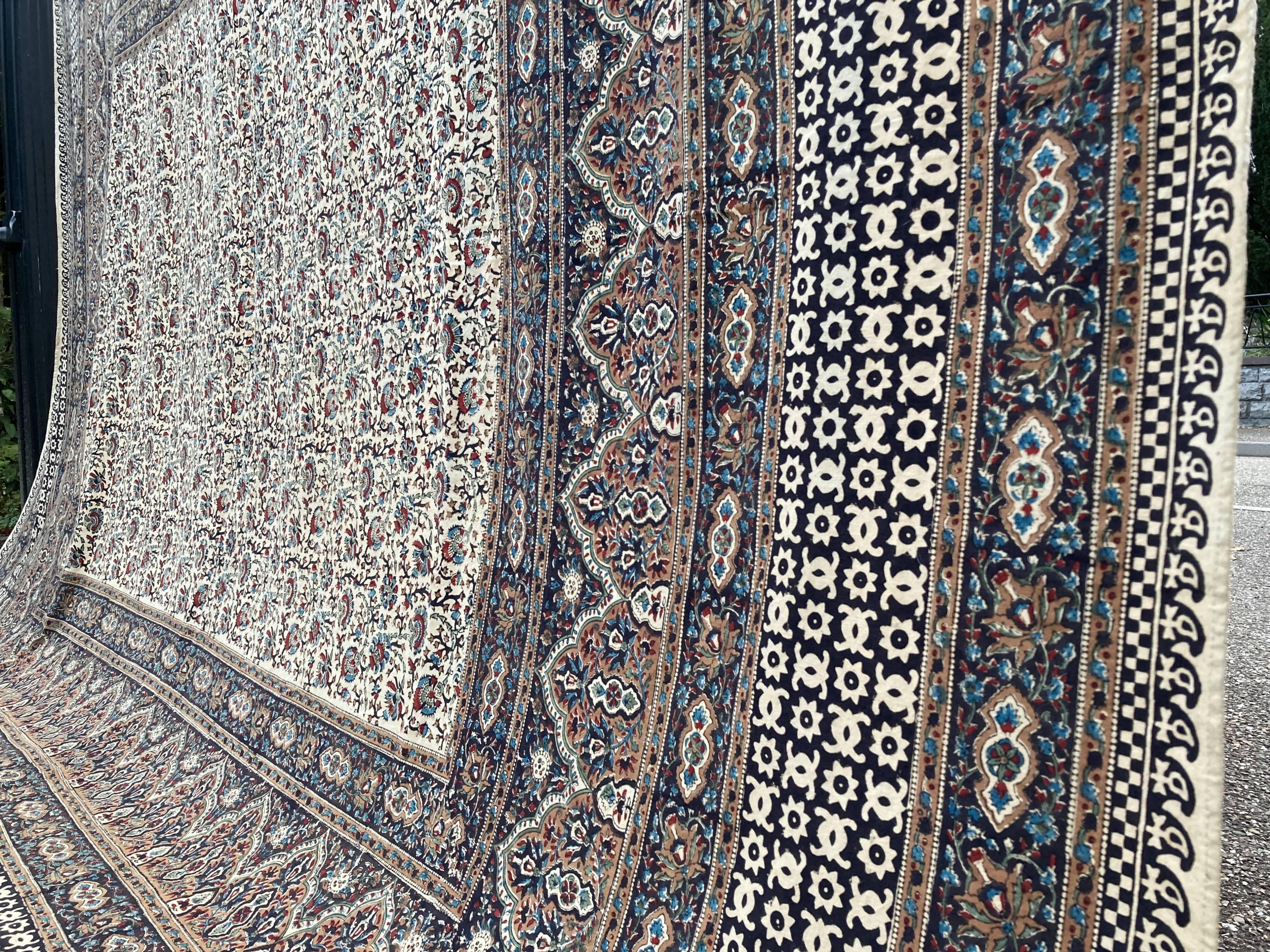 Embroidery kalamkari fabric