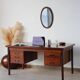 Arne Vodder rosewood desk | Scandinavian executive desk