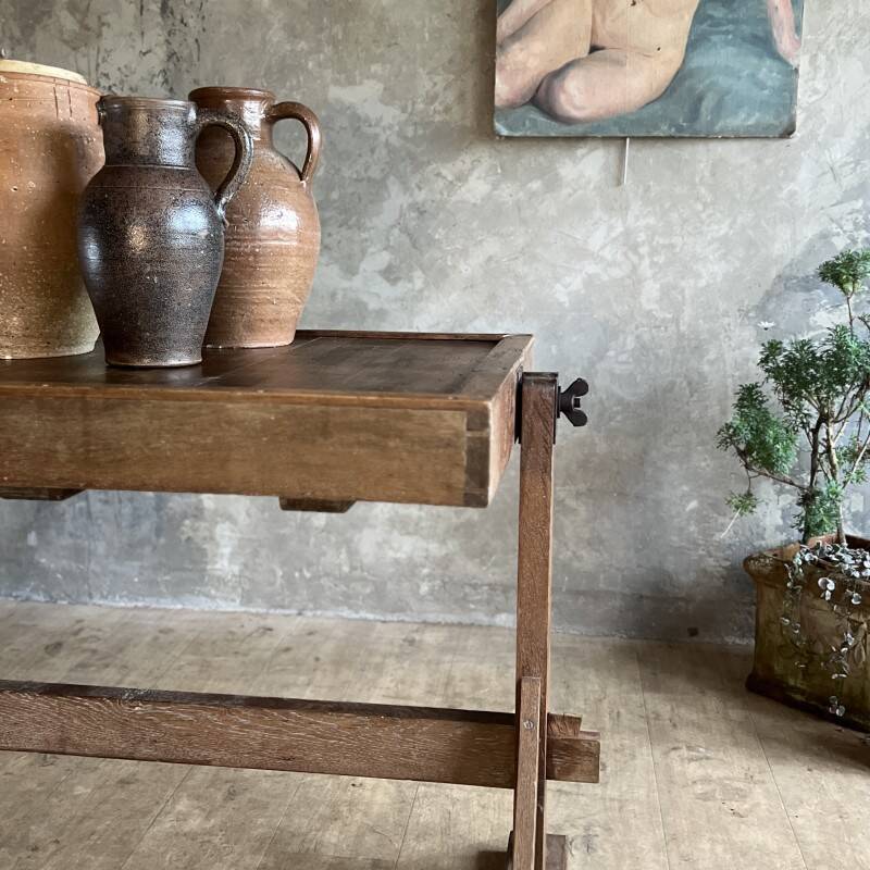 Old photographic table